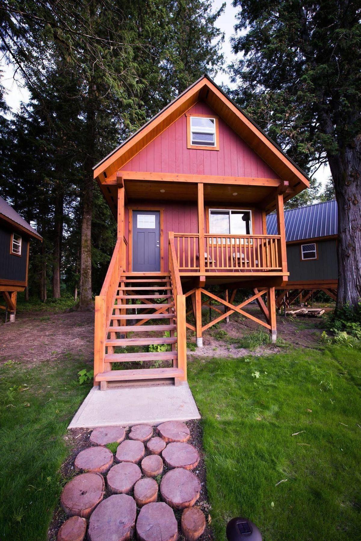 Hidden Acres Farm And Treehouse Resort เทอร์เรส ภายนอก รูปภาพ